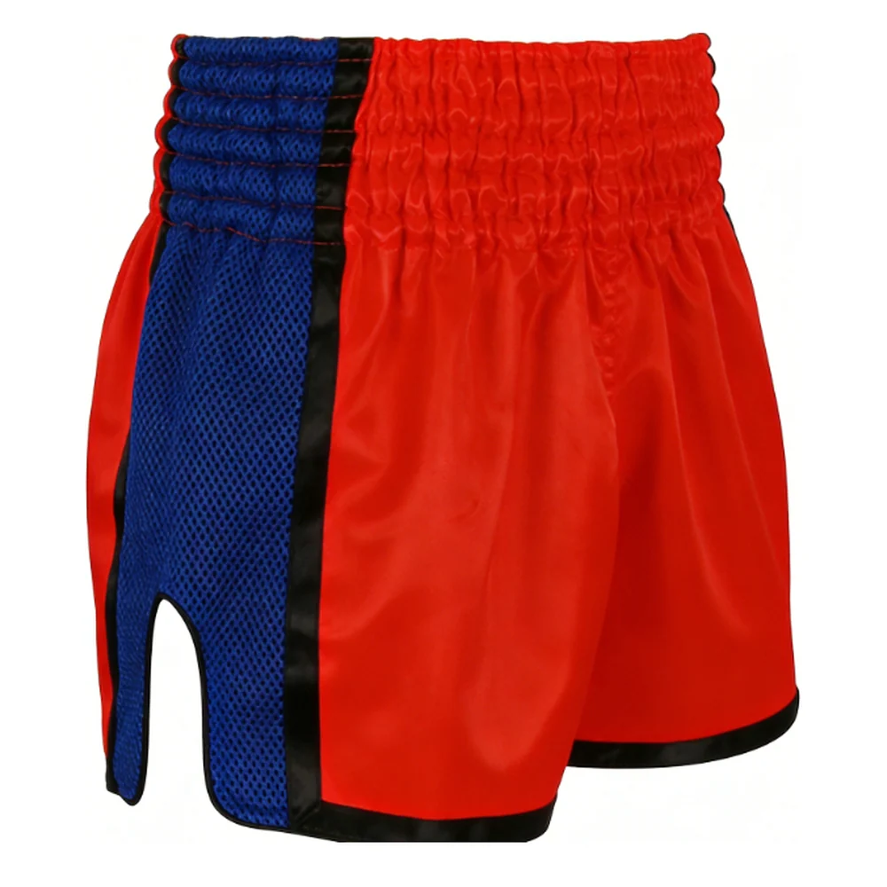 Muay Thai Shorts Blau und Rot