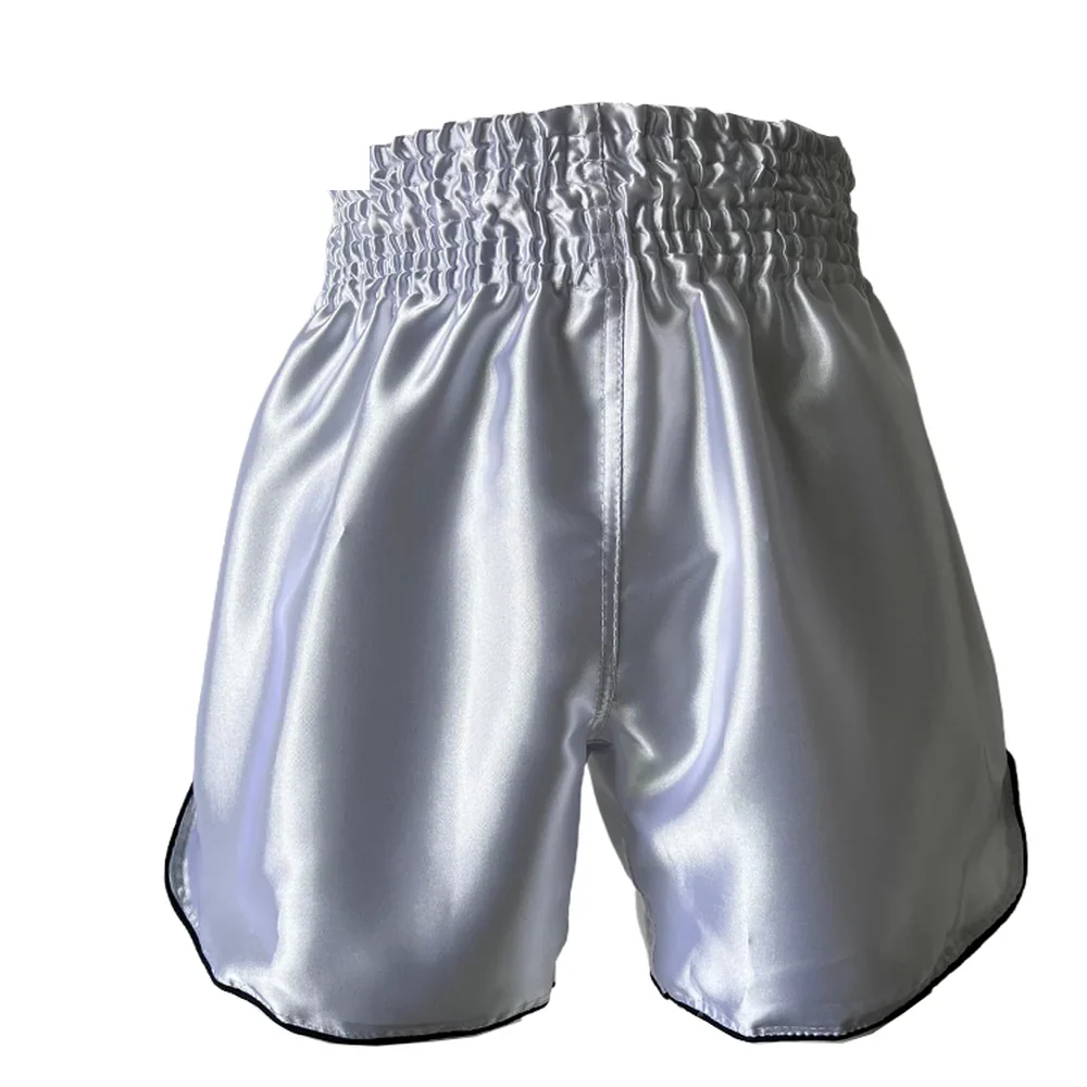 Muay Thai Shorts Silber